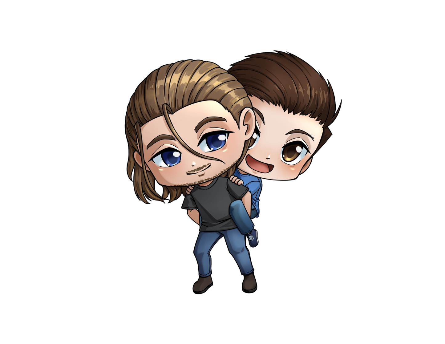 Maverick and Cade sticker