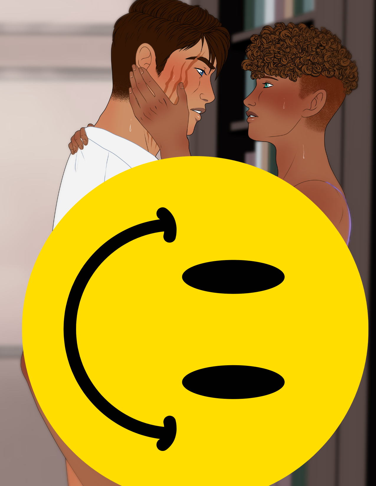 Abel and Savage NSFW art
