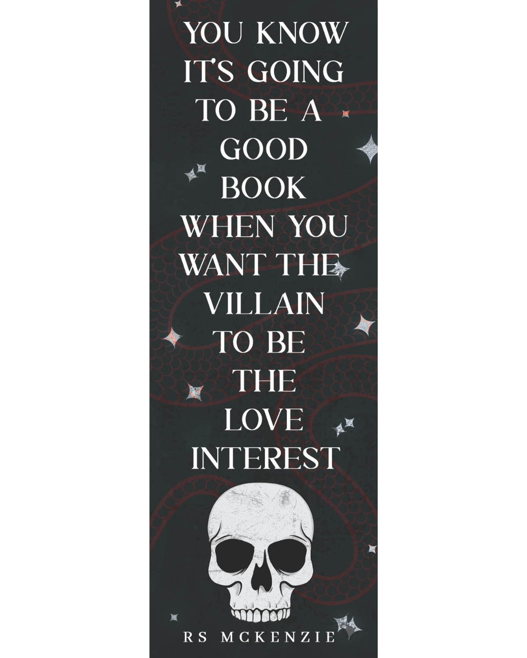 Villains Bookmark